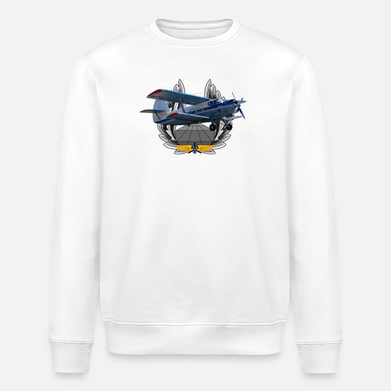 An-2 - Sweat bio ROLLER Stanley/Stella Unisexe - blanc