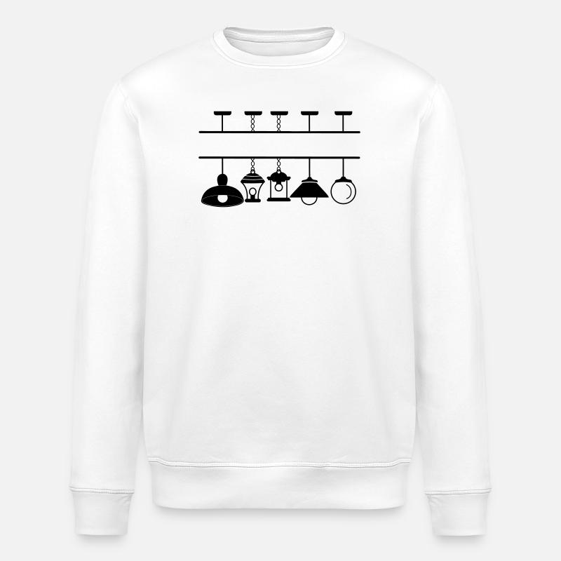Collection de luminaires et suspensions - Sweat bio ROLLER Stanley/Stella Unisexe - blanc
