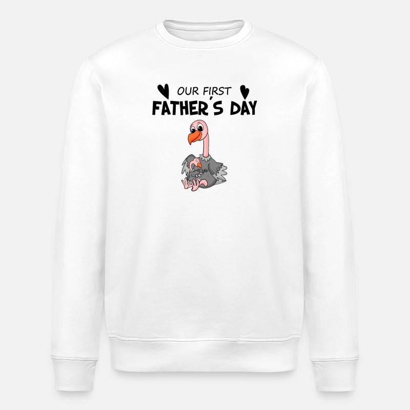 Father’s Day - Stanley/Stella ROLLER Unisex Organic Sweatshirt - white