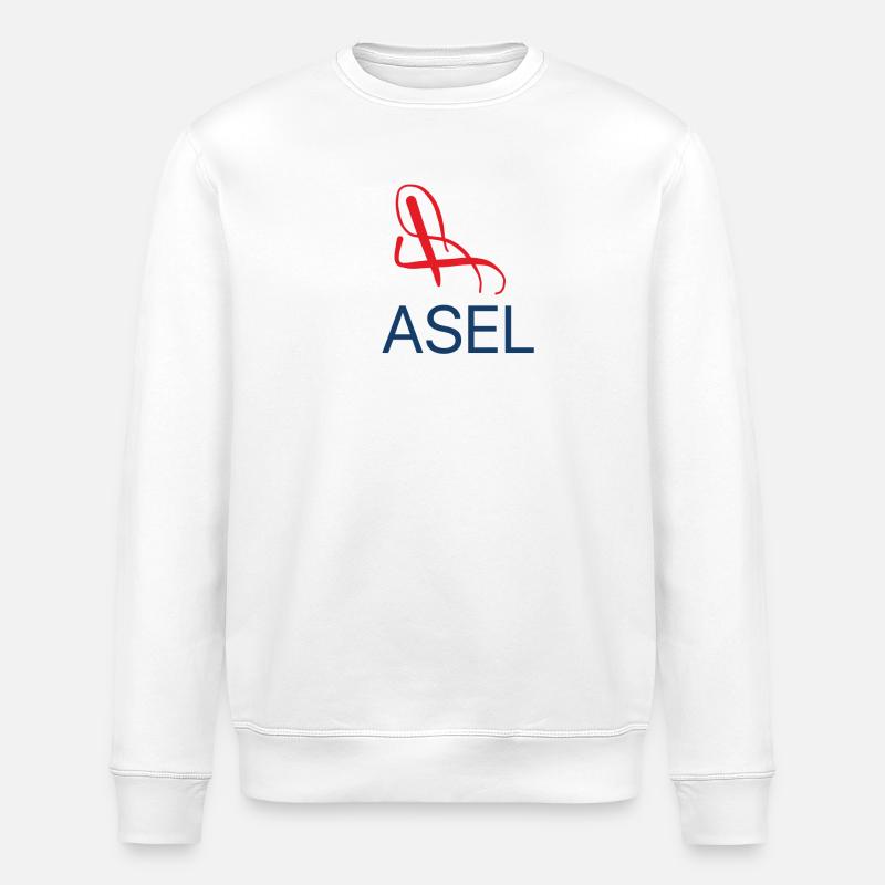 Basel T-Shirt Basel Pullover - Stanley/Stella ROLLER Unisex Organic Sweatshirt - white