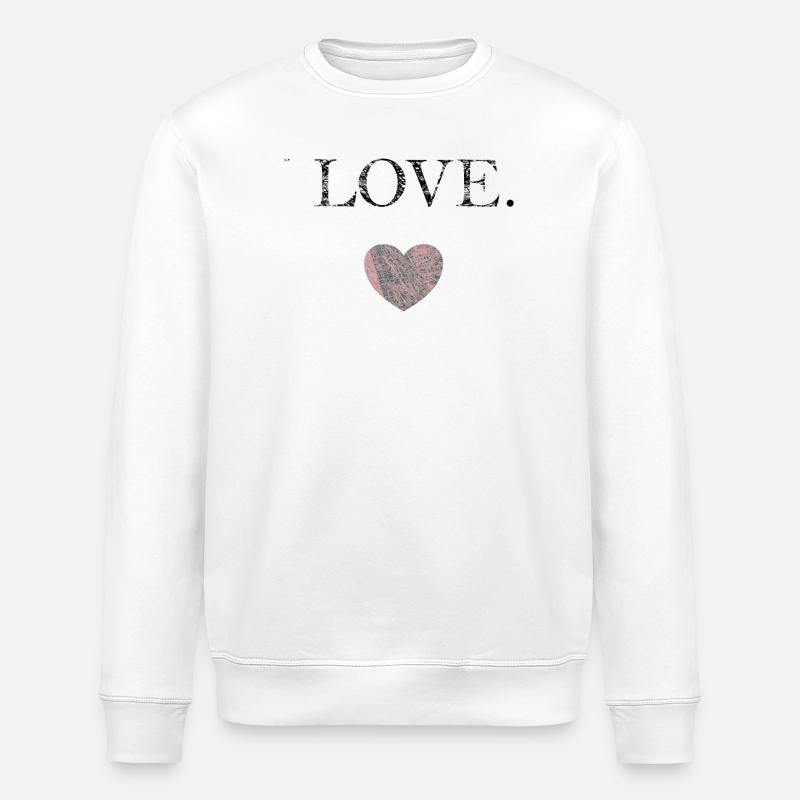 FOR HER - Stanley/Stella ROLLER Unisex Organic Sweatshirt - white