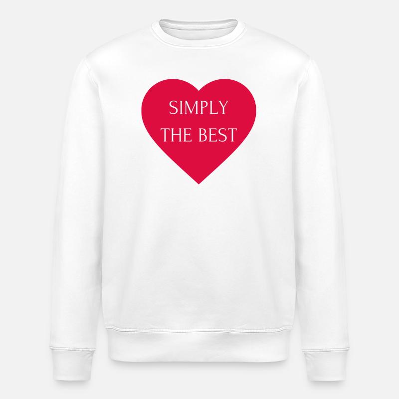 Simply the Best - Stanley/Stella Unisex Bio-Sweatshirt ROLLER - Weiß