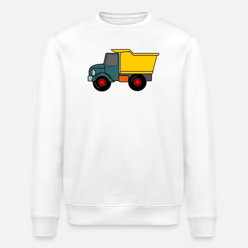Keepauto LKW Sand - Stanley/Stella Unisex Bio-Sweatshirt ROLLER - Weiß