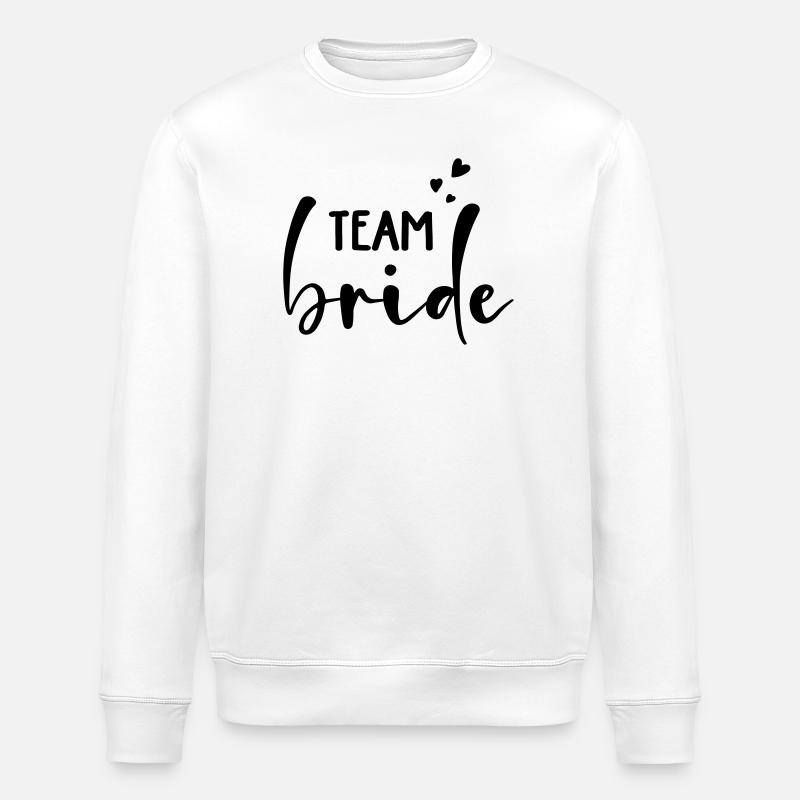 Team Bride personnalisable - Sweat bio ROLLER Stanley/Stella Unisexe - blanc