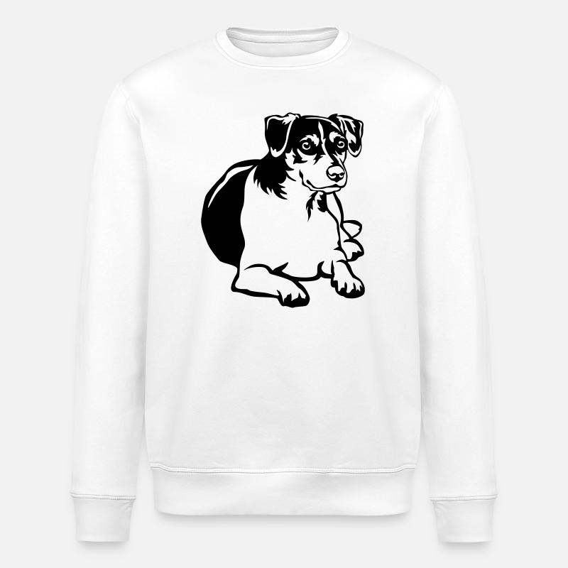 Dansk Svensk Gaardhond - Sweat bio ROLLER Stanley/Stella Unisexe - blanc