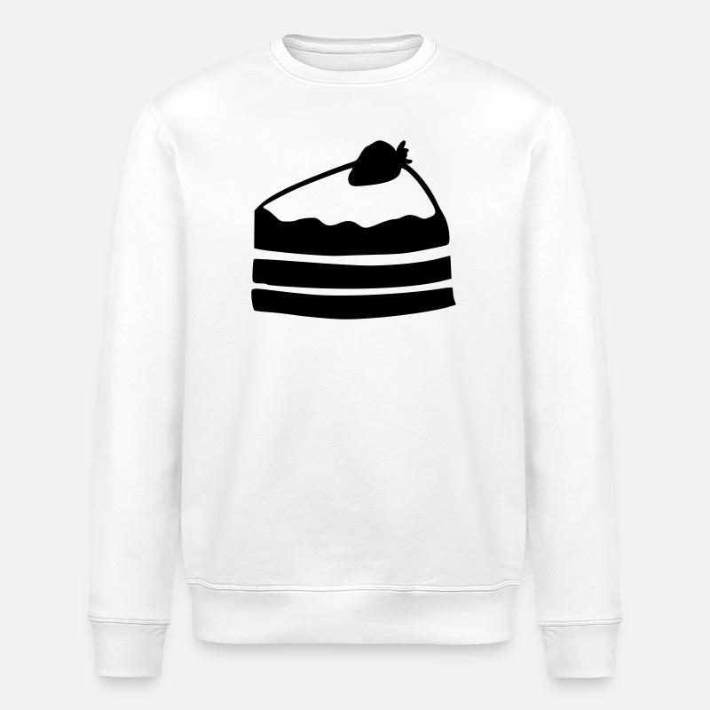 Kuchenstück - Stanley/Stella Unisex Bio-Sweatshirt ROLLER - Weiß