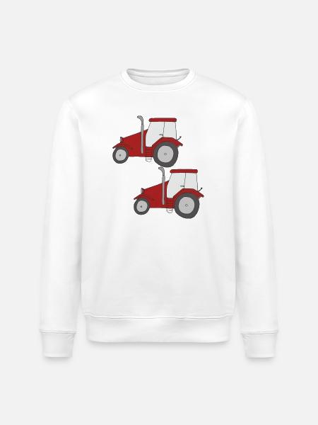 traktoren - Stanley/Stella Unisex Bio-Sweatshirt ROLLER - Weiß