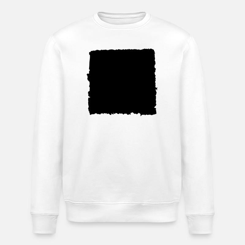 Bord du papier - Sweat bio ROLLER Stanley/Stella Unisexe - blanc