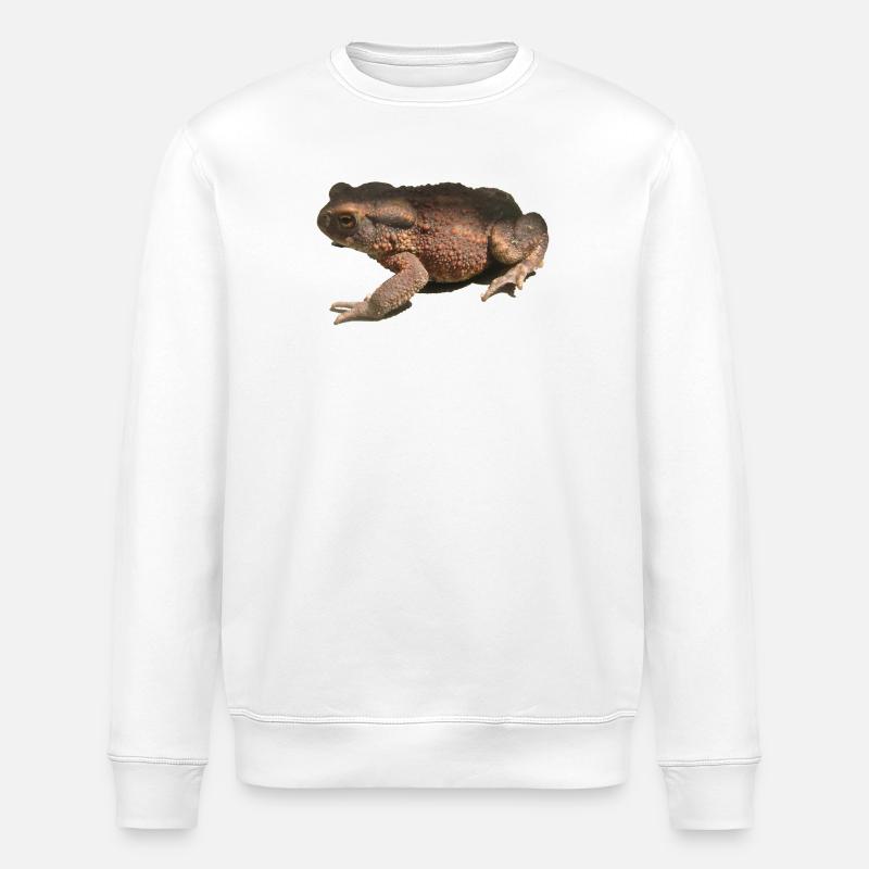 toad - Stanley/Stella ROLLER Unisex Organic Sweatshirt - white