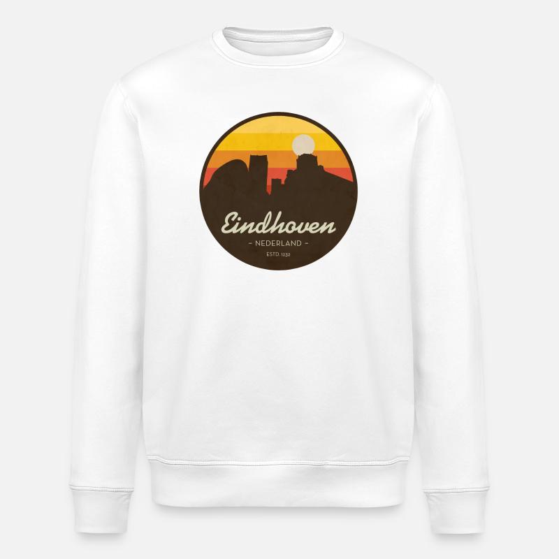 Eindhoven - Sweat bio ROLLER Stanley/Stella Unisexe - blanc