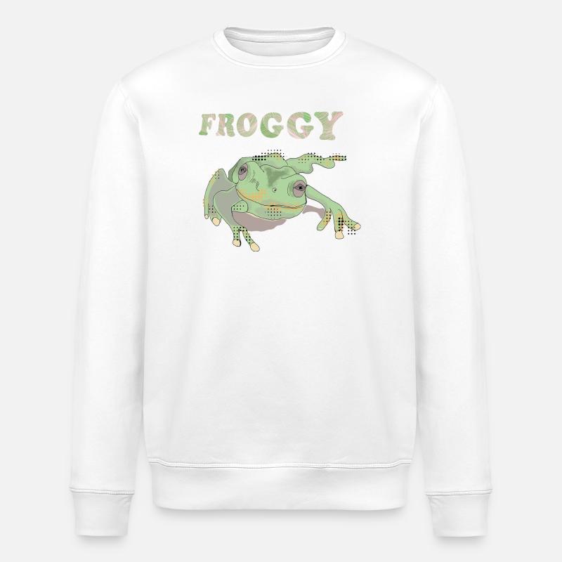 Froggie - Sweat bio ROLLER Stanley/Stella Unisexe - blanc