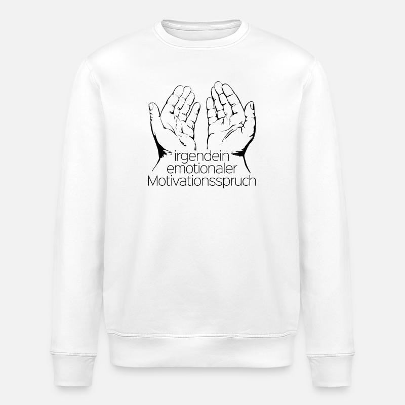 Motivation - Stanley/Stella Unisex Bio-Sweatshirt ROLLER - Weiß