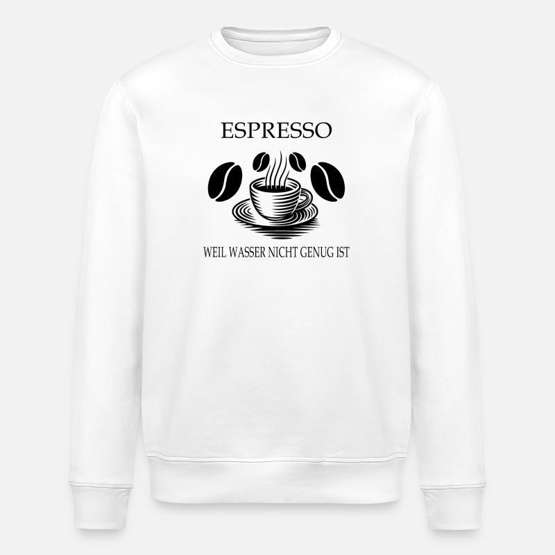 Espresso Design - Stanley/Stella Unisex Bio-Sweatshirt ROLLER - Weiß