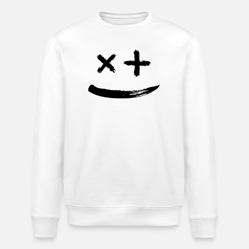 Souriez 4 vous - Sweat bio ROLLER Stanley/Stella Unisexe - blanc