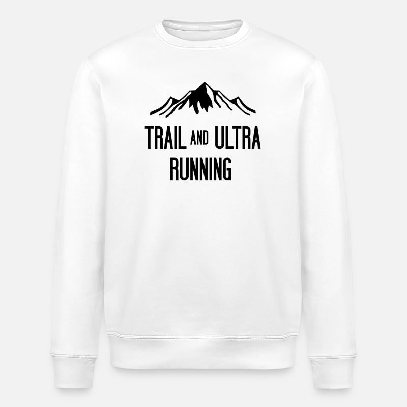 Trail- und Ultraläufe - Stanley/Stella Unisex Bio-Sweatshirt ROLLER - Weiß