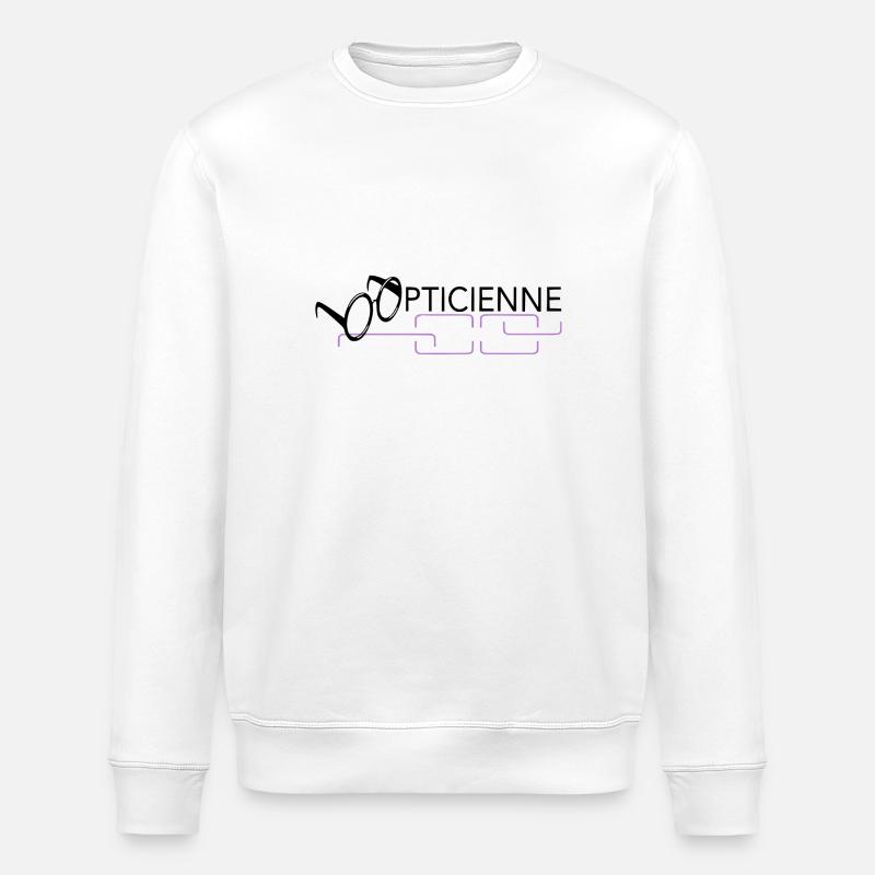 Optitienne - Sweat bio ROLLER Stanley/Stella Unisexe - blanc