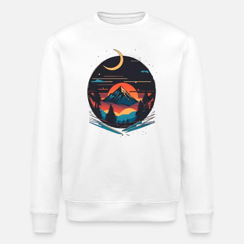 Aventure - Sweat bio ROLLER Stanley/Stella Unisexe - blanc