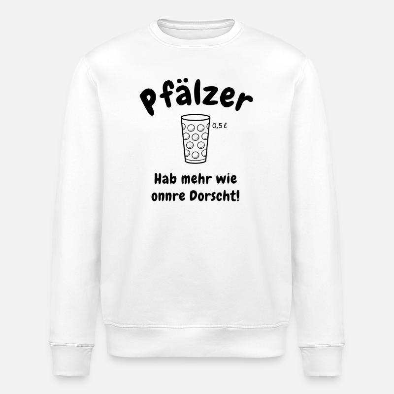 Pfälzer Durst - Stanley/Stella Unisex Bio-Sweatshirt ROLLER - Weiß