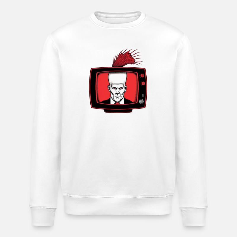 TV 01 - Sweat bio ROLLER Stanley/Stella Unisexe - blanc