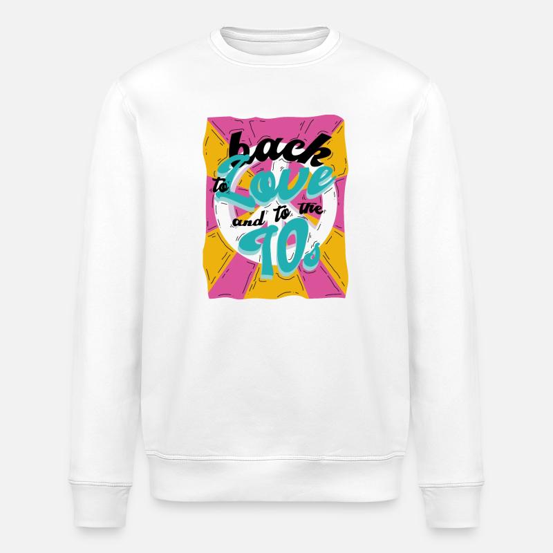 70s - Stanley/Stella Unisex Bio-Sweatshirt ROLLER - Weiß