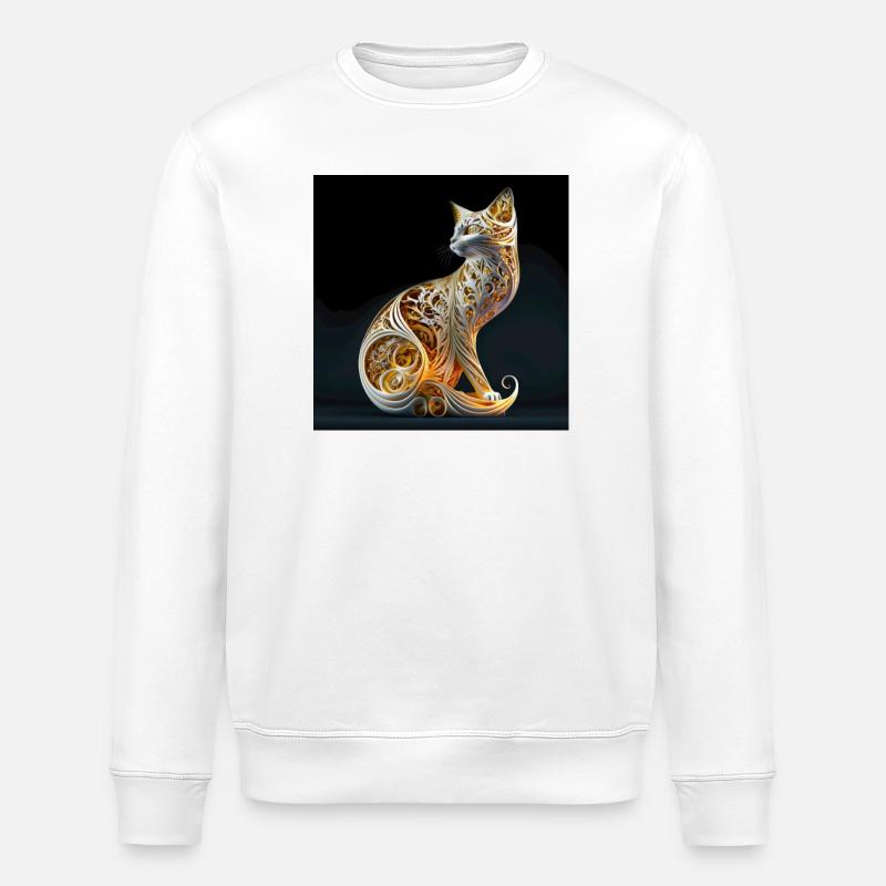 Kat 01 - Stanley/Stella Unisex Bio-Sweatshirt ROLLER - Weiß