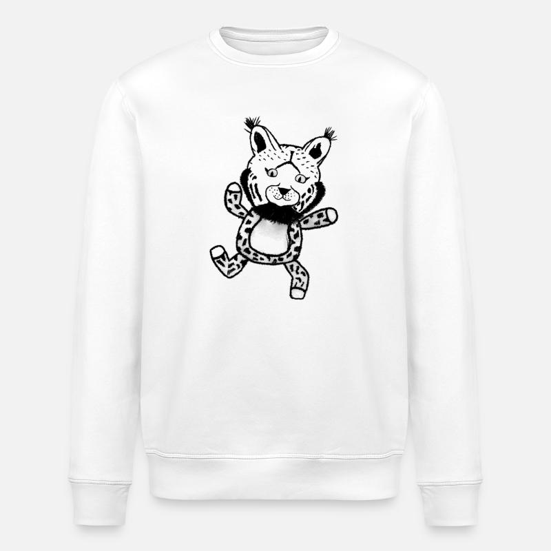 Luchs - Stanley/Stella Unisex Bio-Sweatshirt ROLLER - Weiß