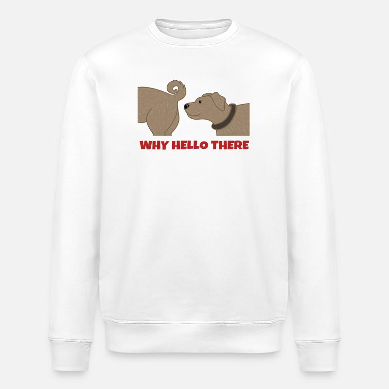 Haustiere Hund Statement Kuscheltier Heimtier - Stanley/Stella Unisex Bio-Sweatshirt ROLLER - Weiß