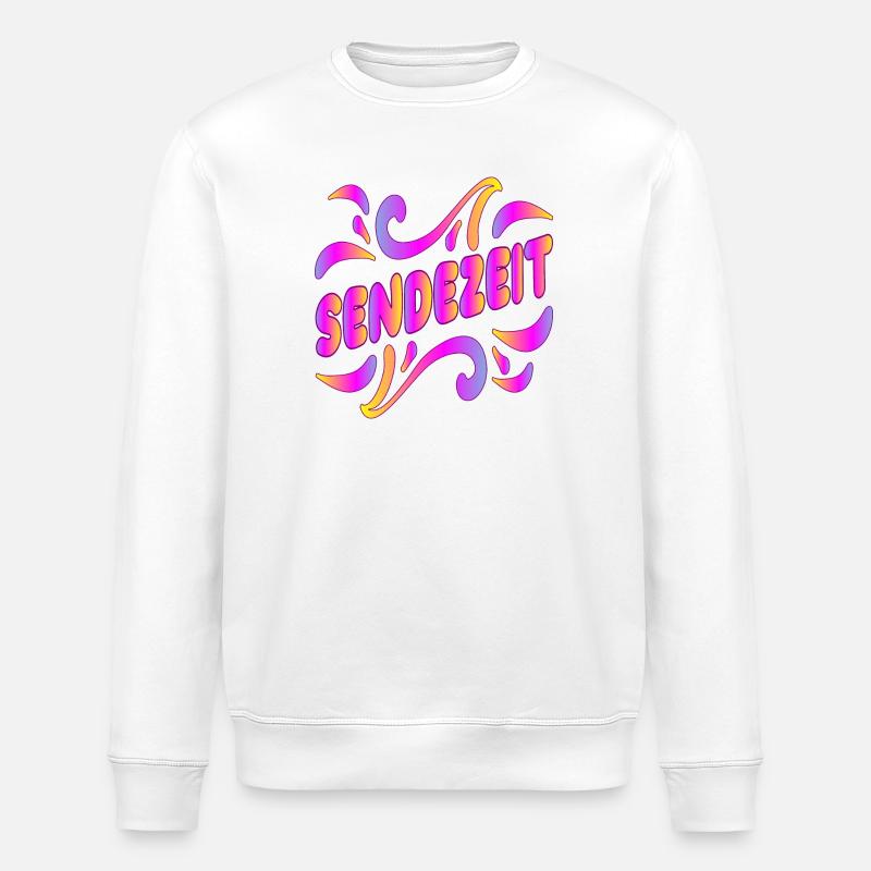 SENDEZEIT - Stanley/Stella Unisex Bio-Sweatshirt ROLLER - Weiß