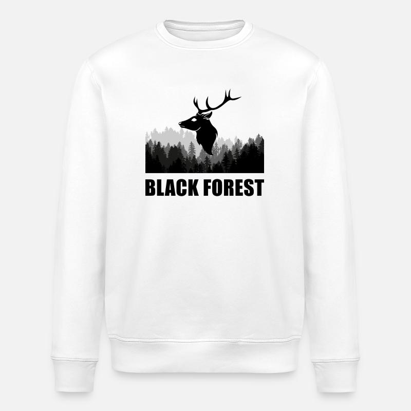 Black Forest - Stanley/Stella Unisex Bio-Sweatshirt ROLLER - Weiß