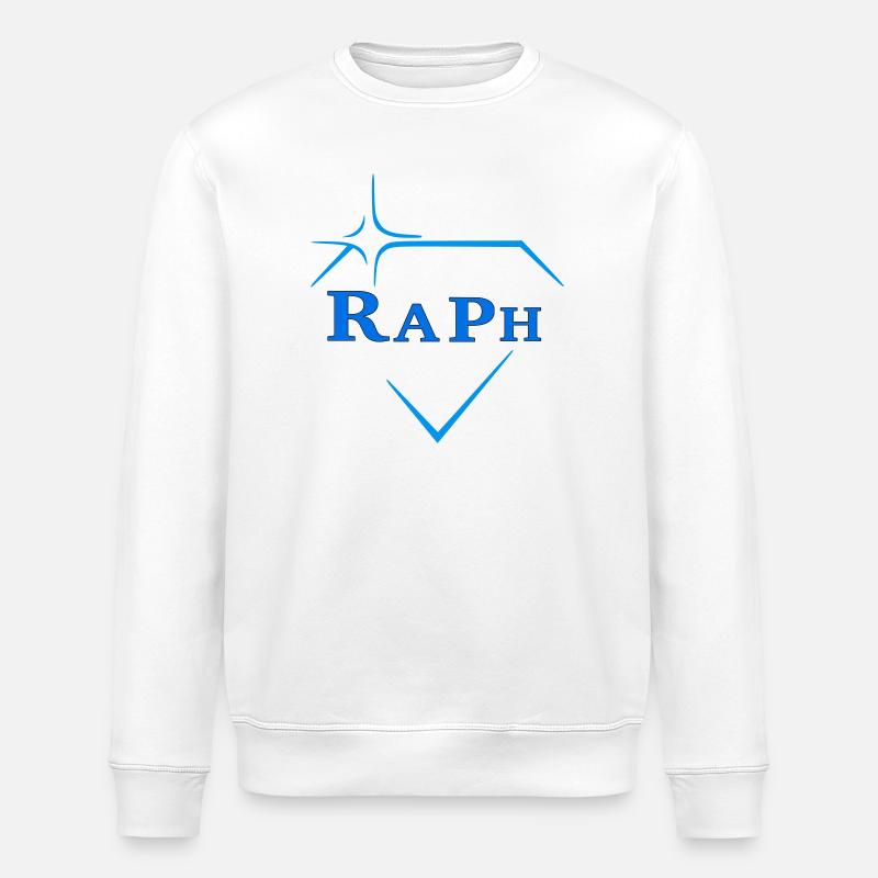 Raph - Stanley/Stella ROLLER Unisex Organic Sweatshirt - white