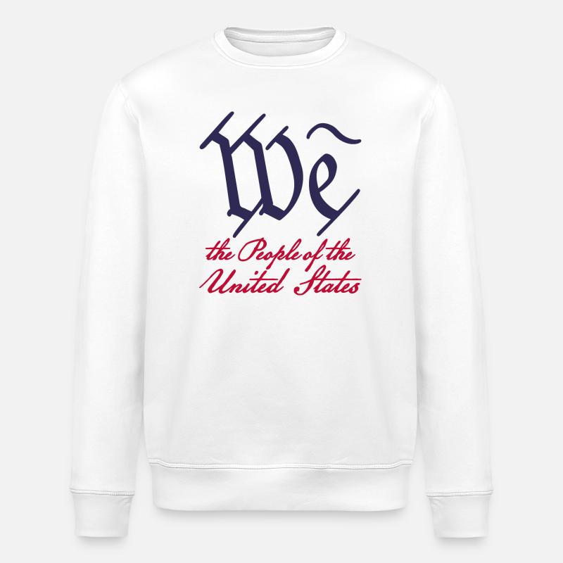 Nous, le peuple 2 - Sweat bio ROLLER Stanley/Stella Unisexe - blanc