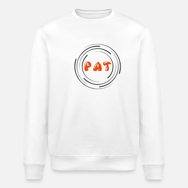 Patt - Stanley/Stella Unisex Bio-Sweatshirt ROLLER - Weiß