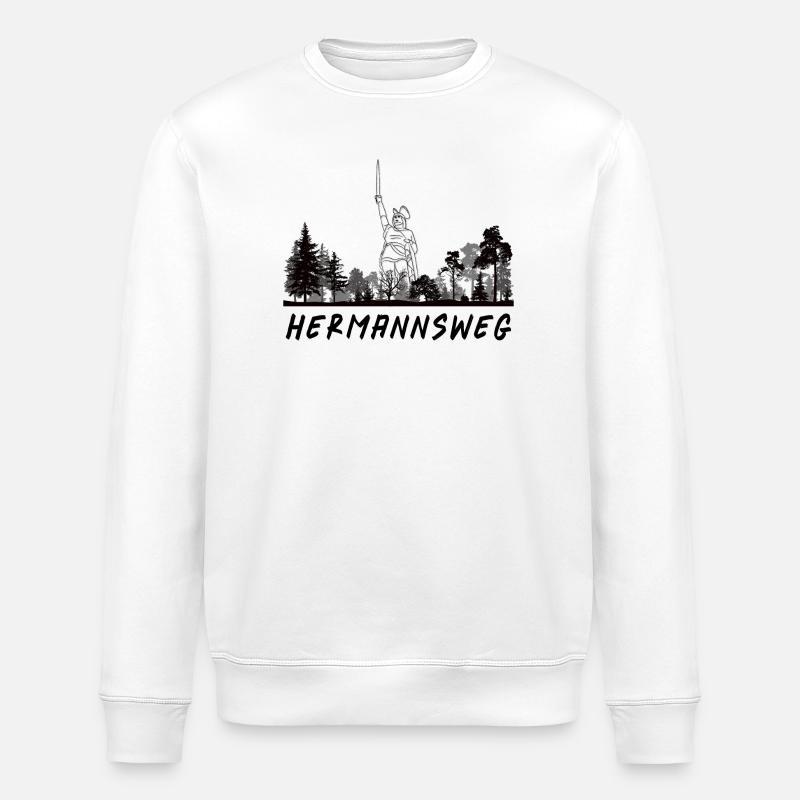 Hermannsweg - Stanley/Stella Unisex Bio-Sweatshirt ROLLER - Weiß