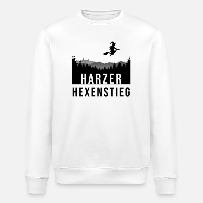 Hexenstieg - Stanley/Stella Unisex Bio-Sweatshirt ROLLER - Weiß