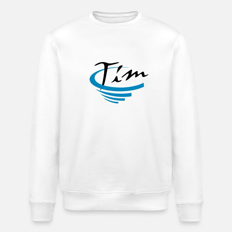 Tim - Stanley/Stella Unisex Bio-Sweatshirt ROLLER - Weiß