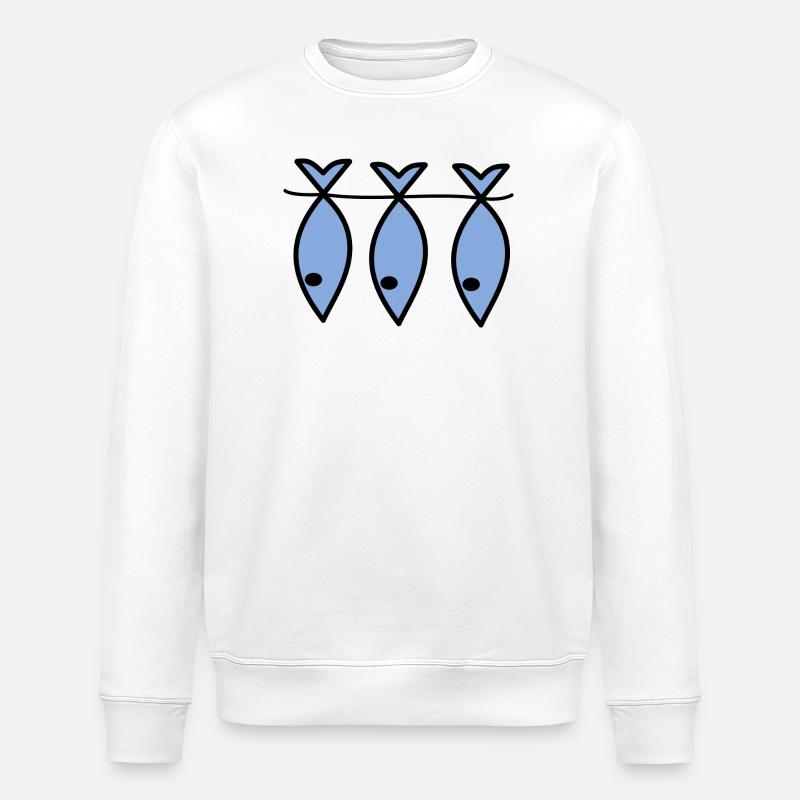 RETRAITE. BONNE RETRAITE. JOYEUSE RETRAITE. - Sweat bio ROLLER Stanley/Stella Unisexe - blanc