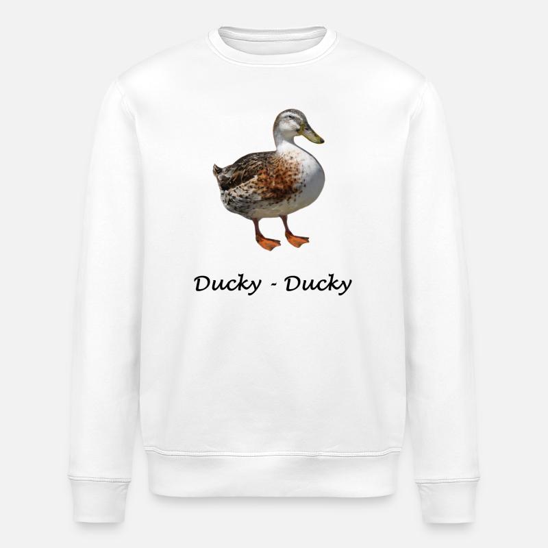 Ducky - Sweat bio ROLLER Stanley/Stella Unisexe - blanc