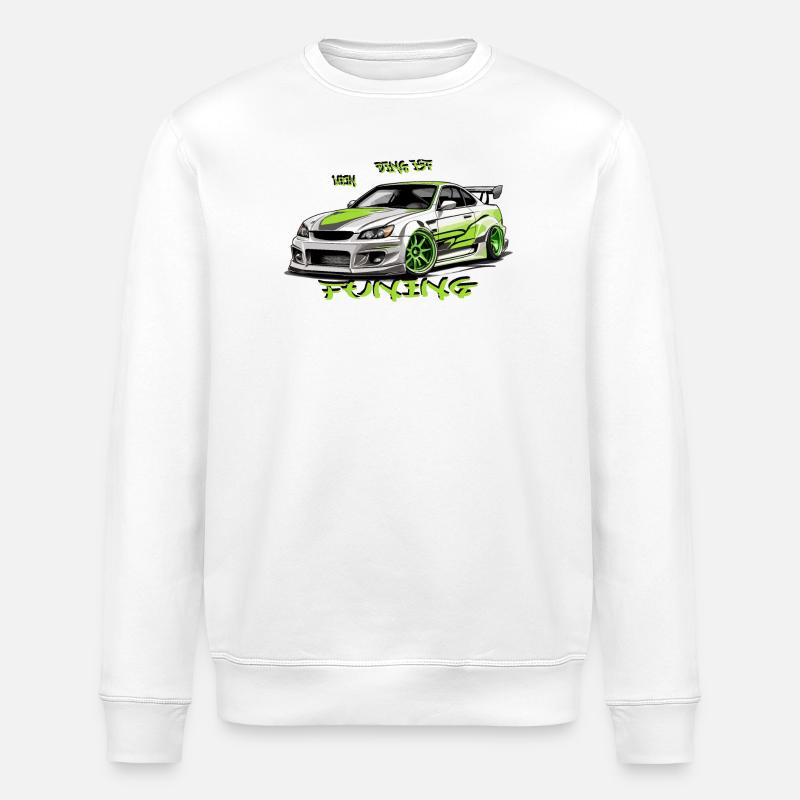 Mein Ding ist Tuning - Stanley/Stella Unisex Bio-Sweatshirt ROLLER - Weiß