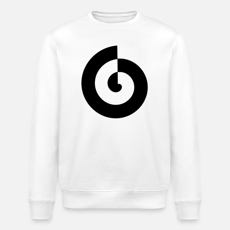 Spirale - Stanley/Stella Unisex Bio-Sweatshirt ROLLER - Weiß