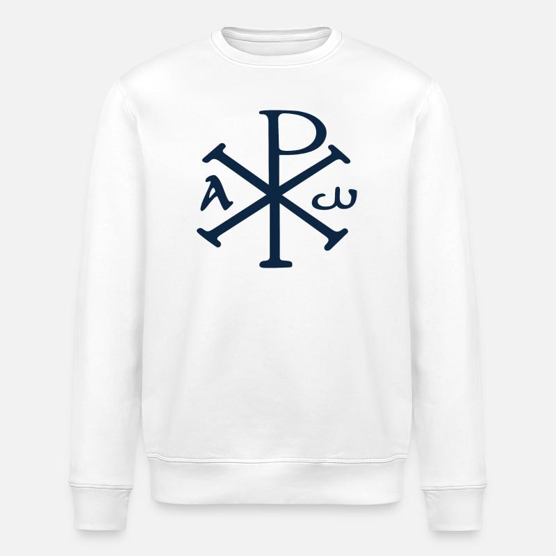 Pax Romana - Stanley/Stella Unisex Bio-Sweatshirt ROLLER - Weiß