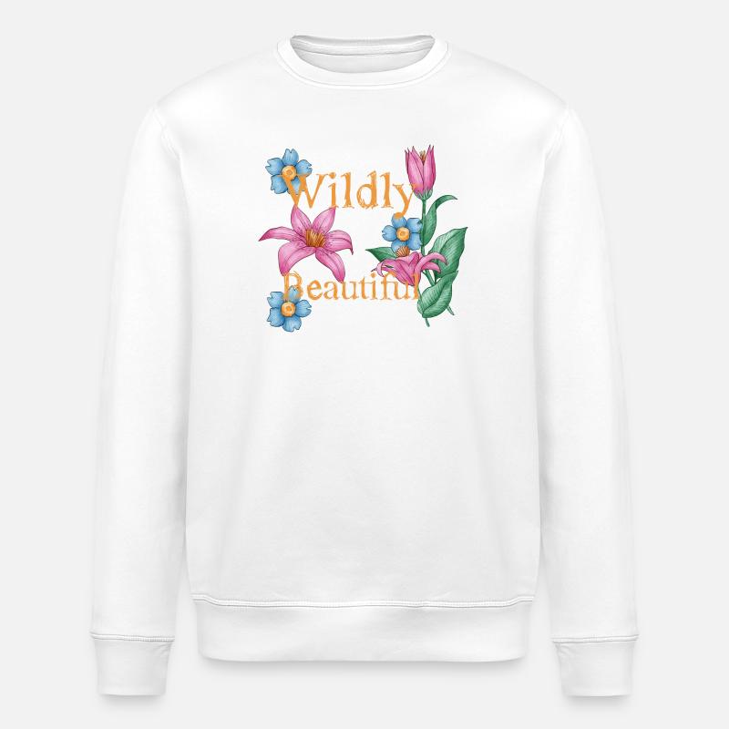 wild-schön - Stanley/Stella Unisex Bio-Sweatshirt ROLLER - Weiß