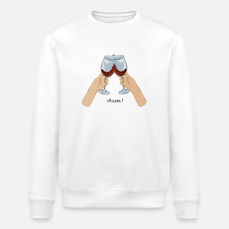 Cheers - Stanley/Stella Unisex Bio-Sweatshirt ROLLER - Weiß