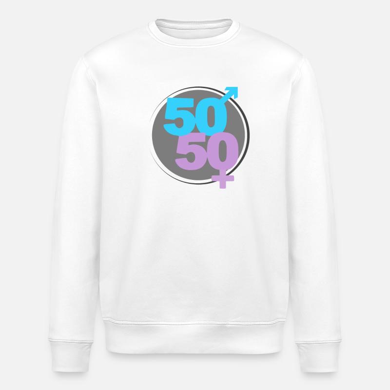 50/50 - Stanley/Stella Unisex Bio-Sweatshirt ROLLER - Weiß