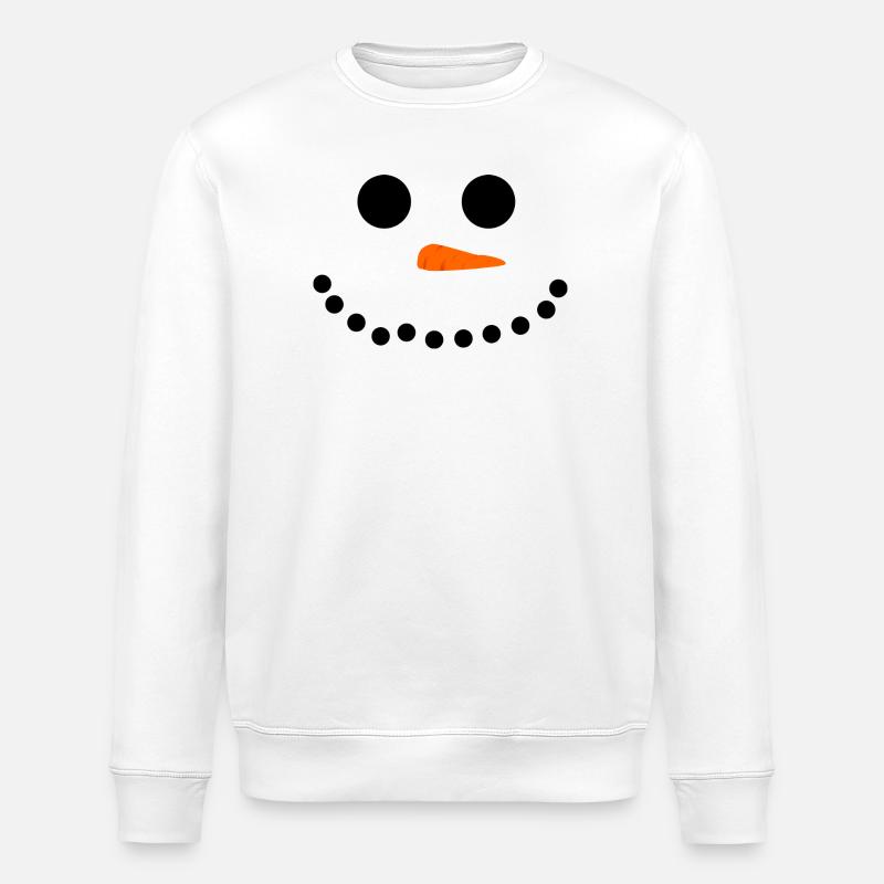 Schneemann - Stanley/Stella Unisex Bio-Sweatshirt ROLLER - Weiß