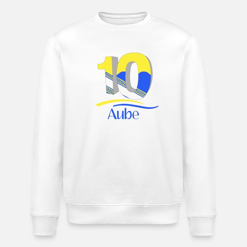 Morgendämmerung - Stanley/Stella Unisex Bio-Sweatshirt ROLLER - Weiß