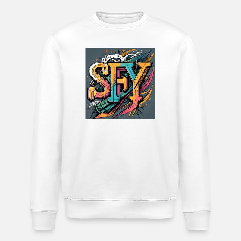 SFY - Stanley/Stella Unisex Bio-Sweatshirt ROLLER - Weiß