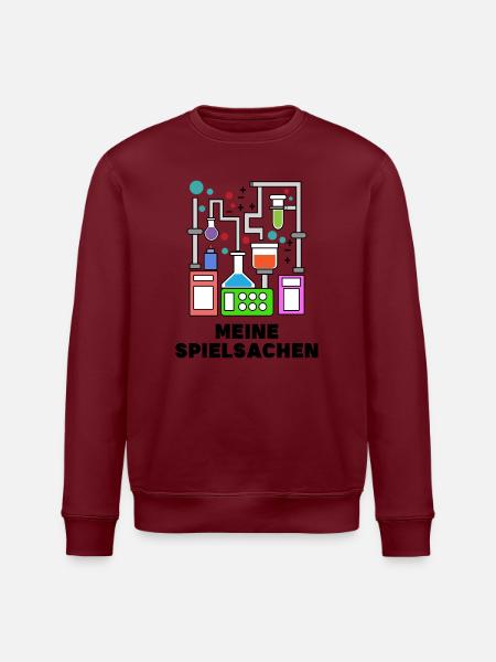 Karriere Statement Wissenschafter Job Beruf - Stanley/Stella Unisex Bio-Sweatshirt ROLLER - Weiß