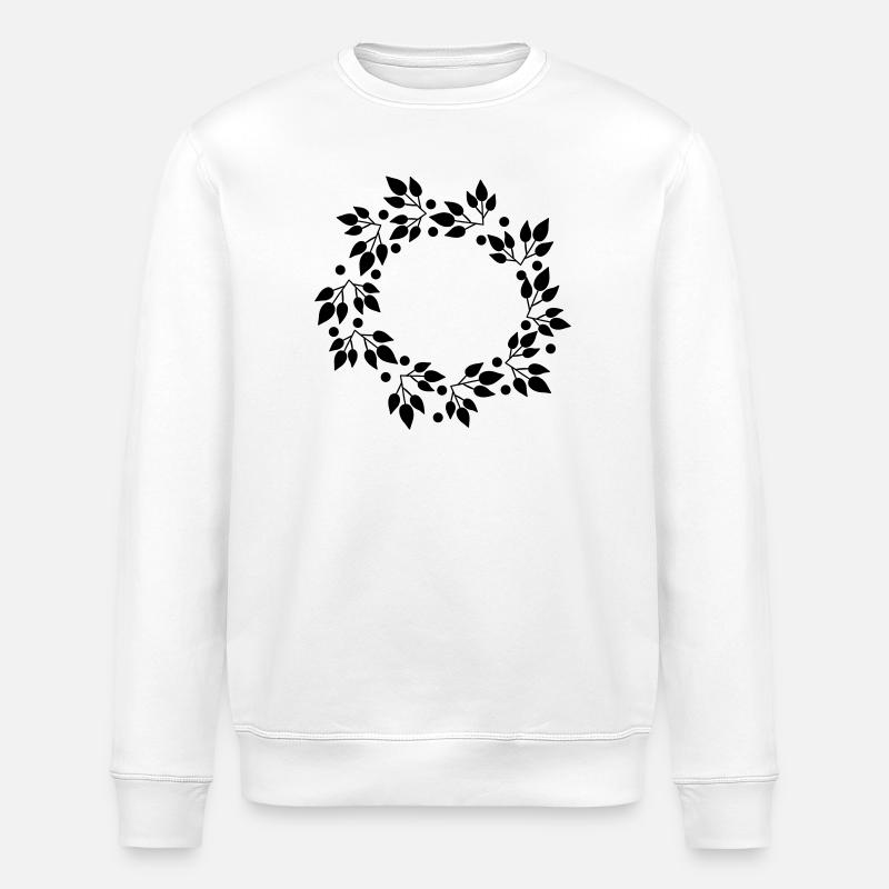 Kranz - Stanley/Stella Unisex Bio-Sweatshirt ROLLER - Weiß