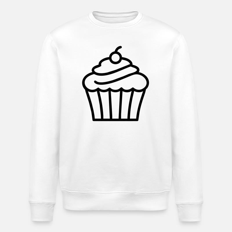 Cupcake - Stanley/Stella Unisex Bio-Sweatshirt ROLLER - Weiß