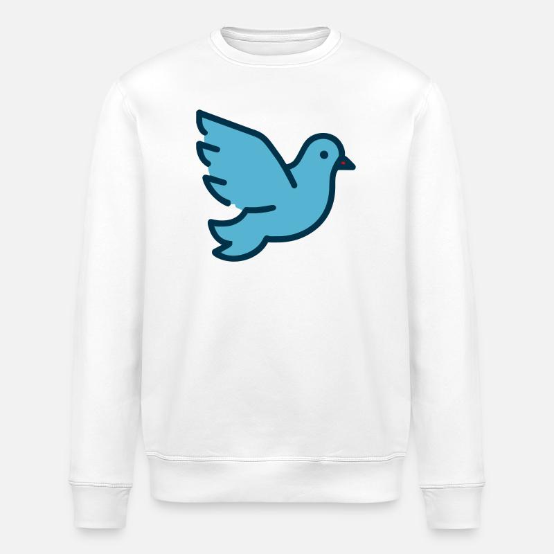 Taube - Stanley/Stella Unisex Bio-Sweatshirt ROLLER - Weiß